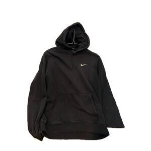 Nike Black Pullover Hoodie Mens Medium